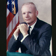 Portrait von Astronaut Neil A. Armstrong 