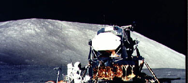 Dier letzte Mondlandung von Apollo 17: Bild: NASA