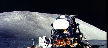 Dier letzte Mondlandung von Apollo 17: Bild: NASA