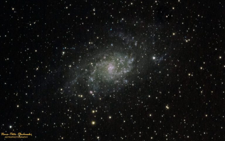 M 33 – Die Dreiecksgalaxie im Sternbild Triangulum