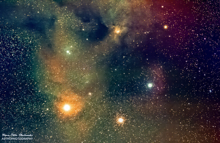 Antares Region im Sternbild Skorpion