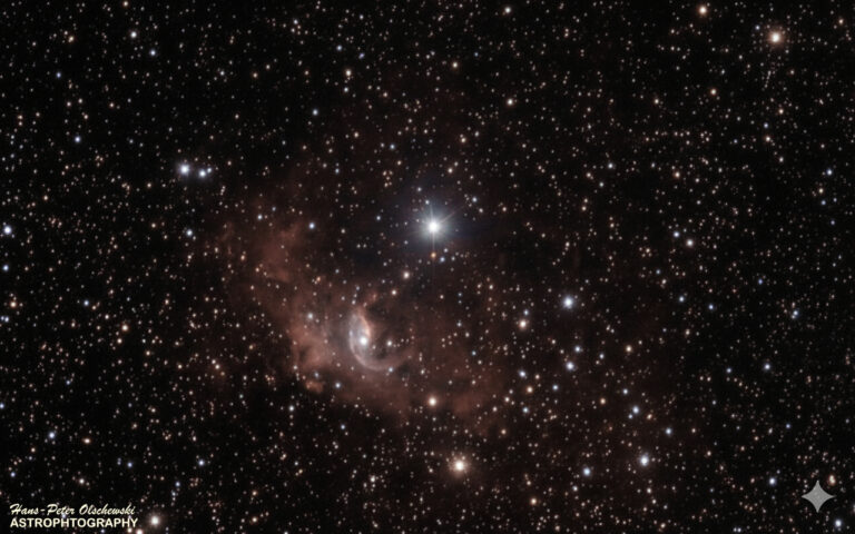 Blasennebel im Sternbild Kassiopeia