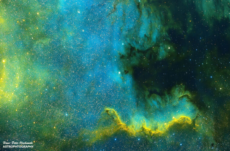 Die große Mauer des Nordamerikanebels (NGC 7000)