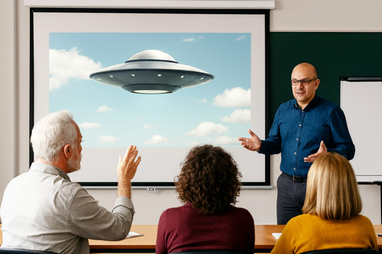 UFO-Sichtungen ein viel diskutiertes Phänomen