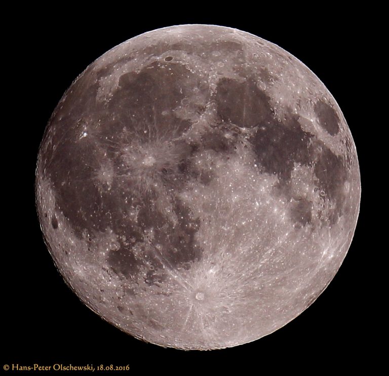 Vollmond vom 18.08.2016