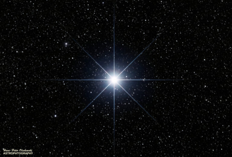 Wega im Sternbild Leier