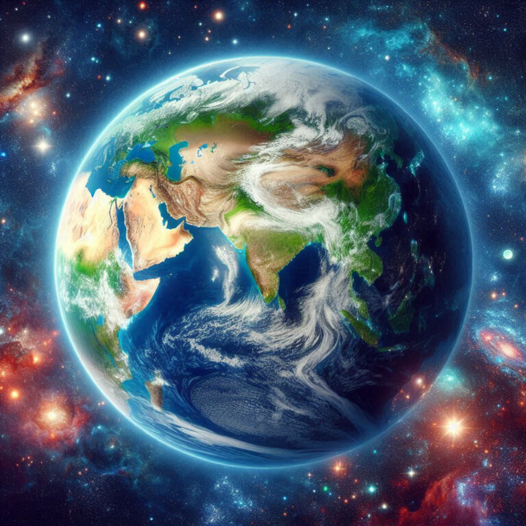 Der Platz unserer Erde im Universum