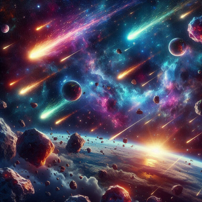 Der Unterschied zwischen Kometen, Asteroiden und Meteoriten