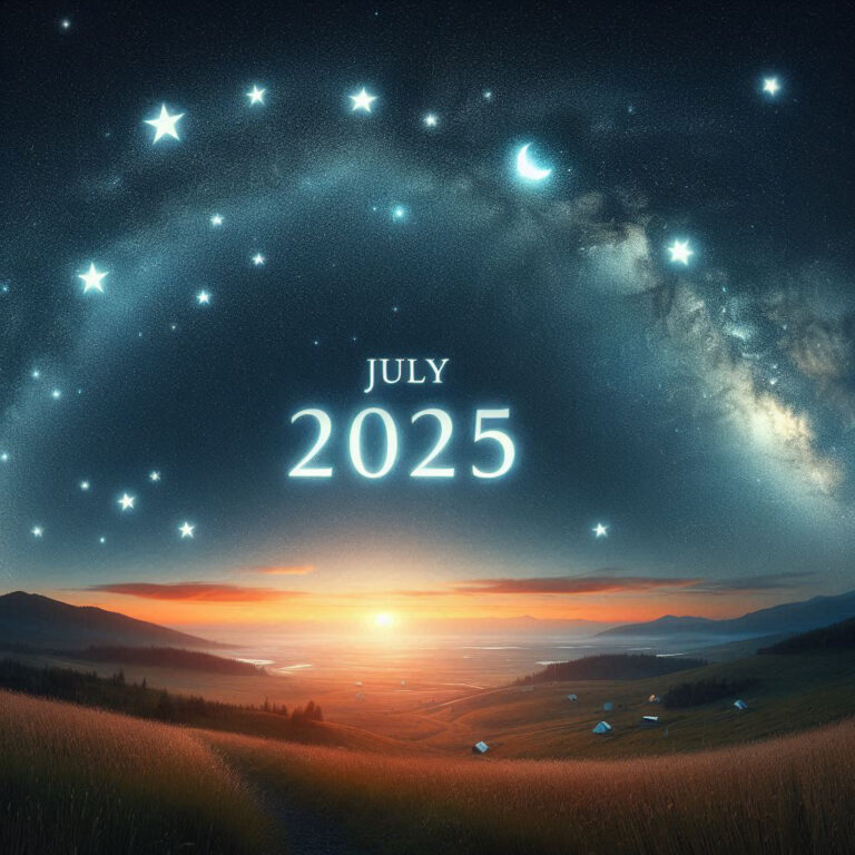 Der Sternenhimmel im Juli 2025