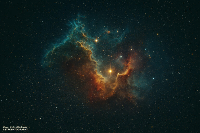 Der Zaubernebel (NGC 7380) im Sternbild Kepheus