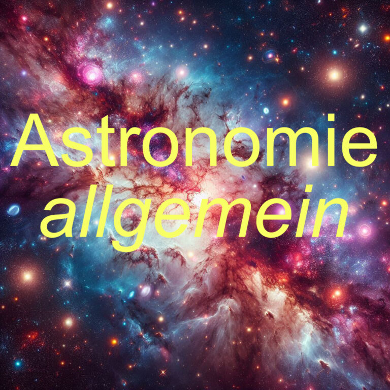 10. allgemeine Fragen zur Astronomie (1. Teil)