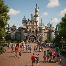 Disneyland Park Anaheim/Kalifornien/USA
