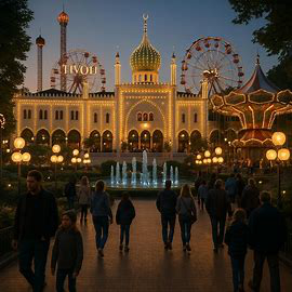 Tivoli Gardens Kopenhagen/Dänemark
