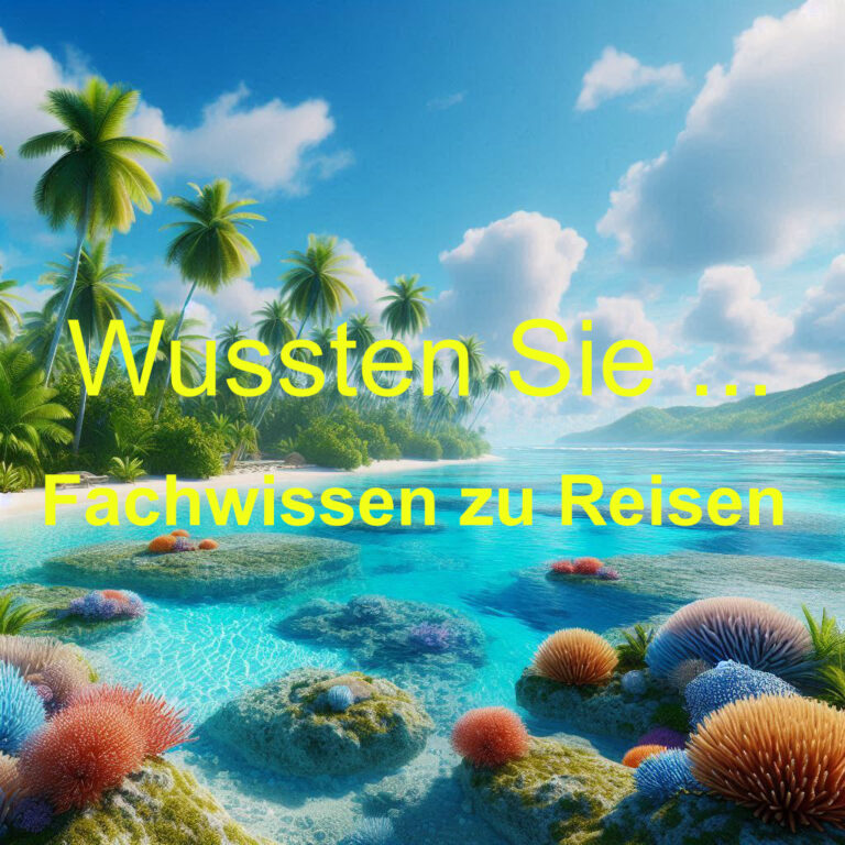 Wussten Sie… – Fachwissen zu Reisen