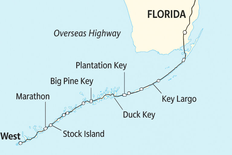 Overseas Highway – Fahrt über das türkisfarbene Paradies