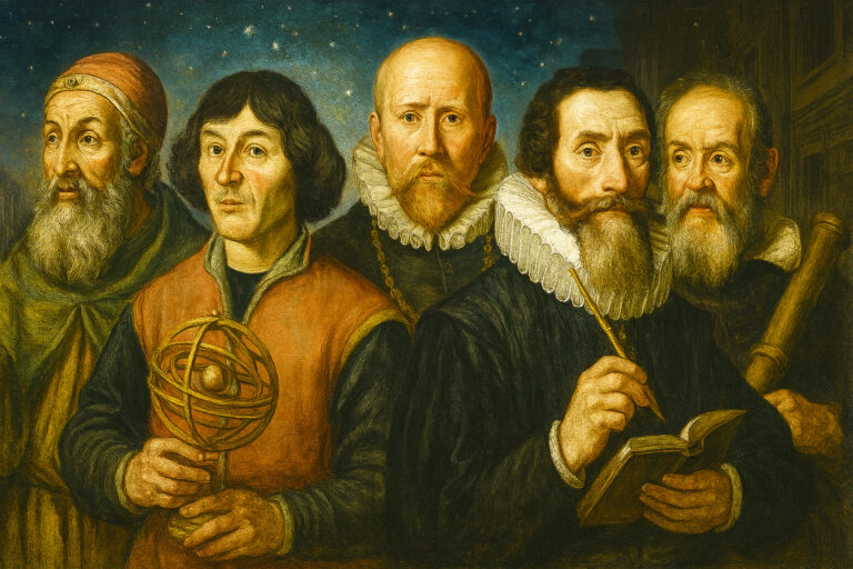 Bedeutende Astronomen und Wegbereiter der modernen Astronomie