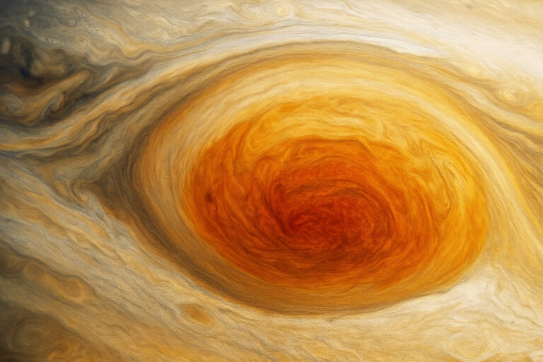 Jupiter’s großer roter Fleck – Ein Sturm größer als die Erde