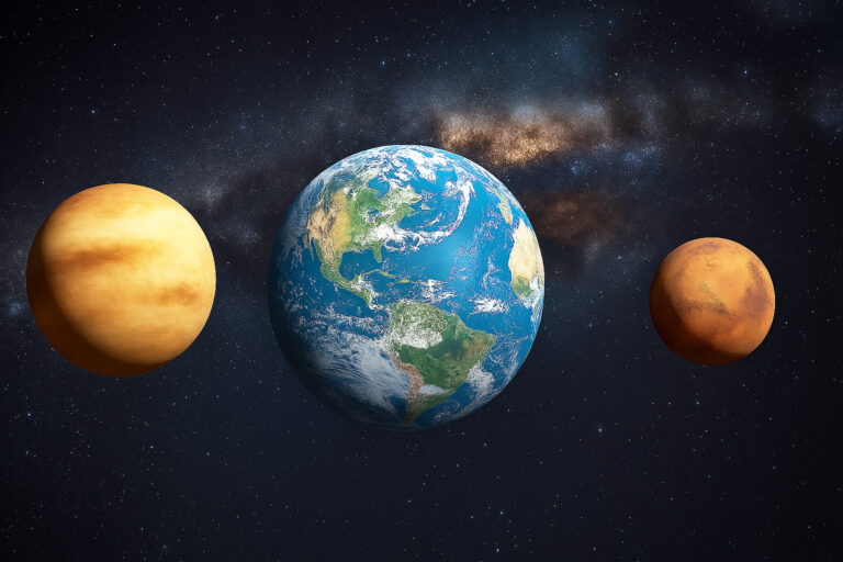 Venus versus Mars – Ein Vergleich der Nachbarplaneten
