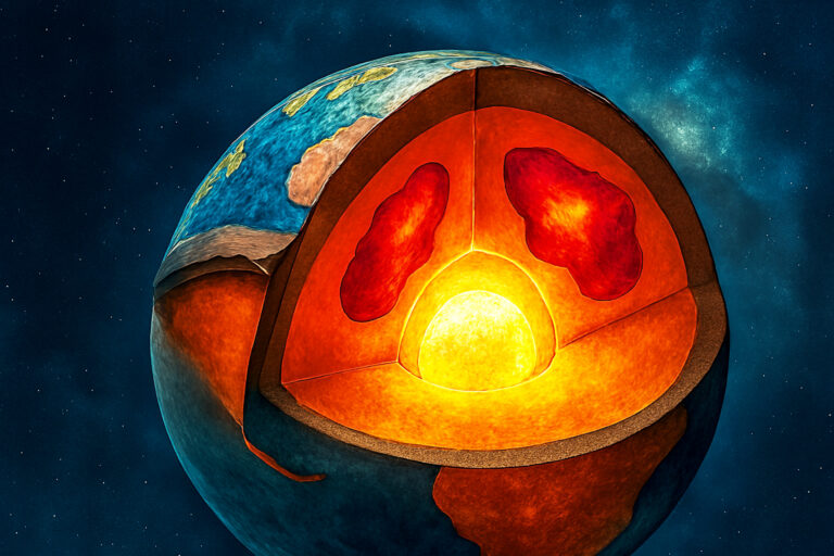 Geheimnisvolle Anomalien im Erdmantel – Hinweise auf versunkene tektonische Platten?