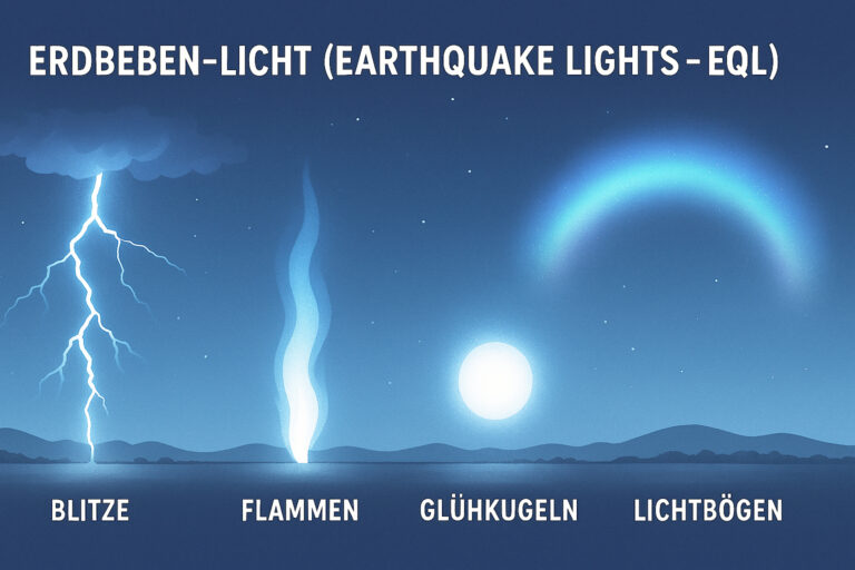 Erdbeben-Licht (Earthquake Lights – EQL) – Rätselhafte Himmelsblitze vor dem Beben