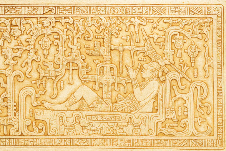 Grabplatte von Palenque – Mythos in Stein gemeißelt