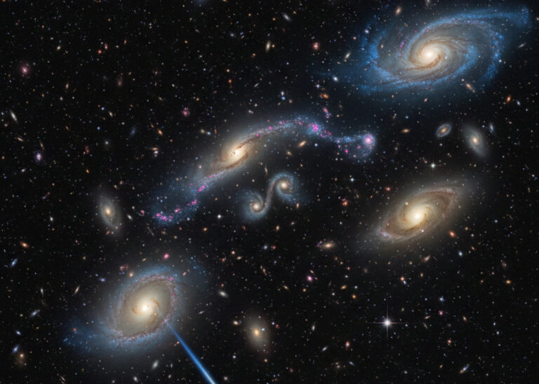 Virgo-Galaxienhaufen – Galaxien so weit das Auge reicht