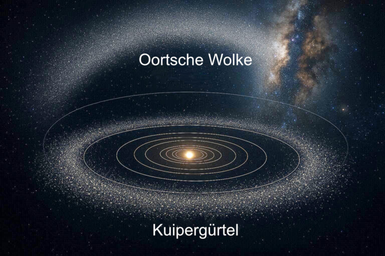 Oortsche Wolke und Kuipergürtel – Die verborgenen Grenzen unseres Sonnensystems