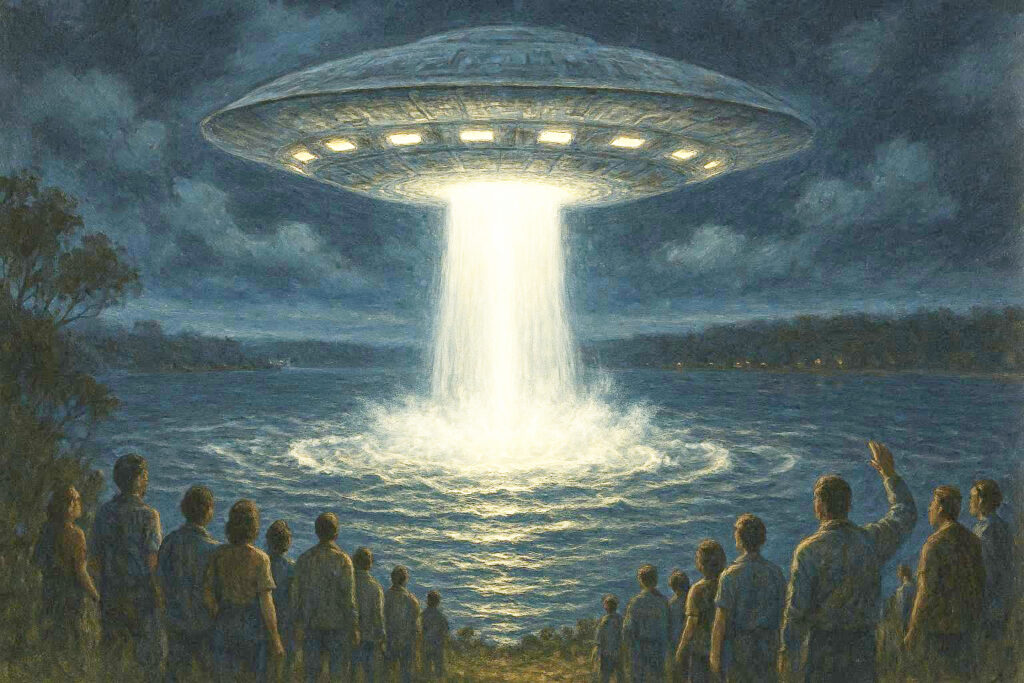 UFO von Gosford (1994) – Rätselhafte Lichter über dem Ozean