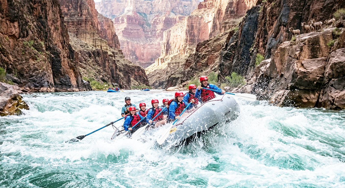 Wildwasser-Rafting im Grand Canyon – Adrenalin pur auf dem Colorado