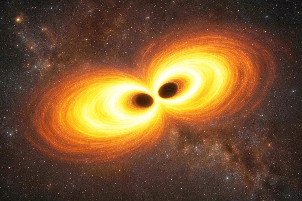 Finaler Countdown – Schwarze Löcher vor Rekord-Kollision