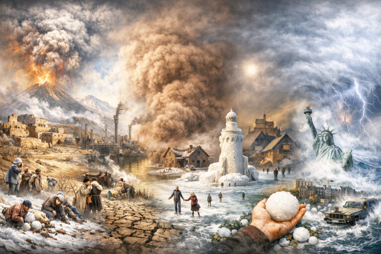 Meteorologische Extreme – Eine Analyse historischer Wetteranomalien
