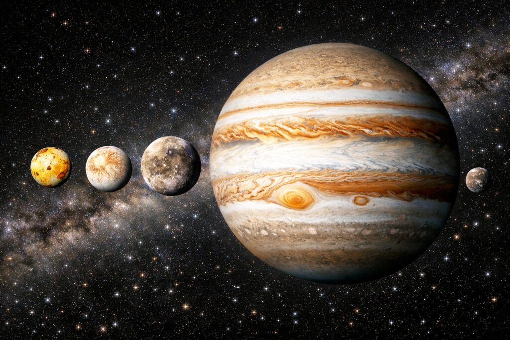 Bisherige Erforschung der Jupitermonde – Von der Entdeckung zu modernen Missionen