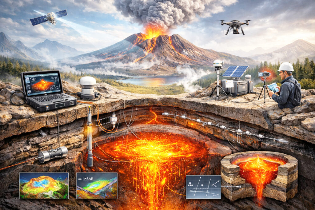 Supervulkan-Monitoring – High-Tech-Methoden zur Überwachung schlafender Riesen